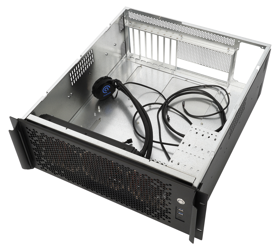 Sliger CX4200a 4U 20in Rackmount Server Case - EATX and 360mm AIO Support 